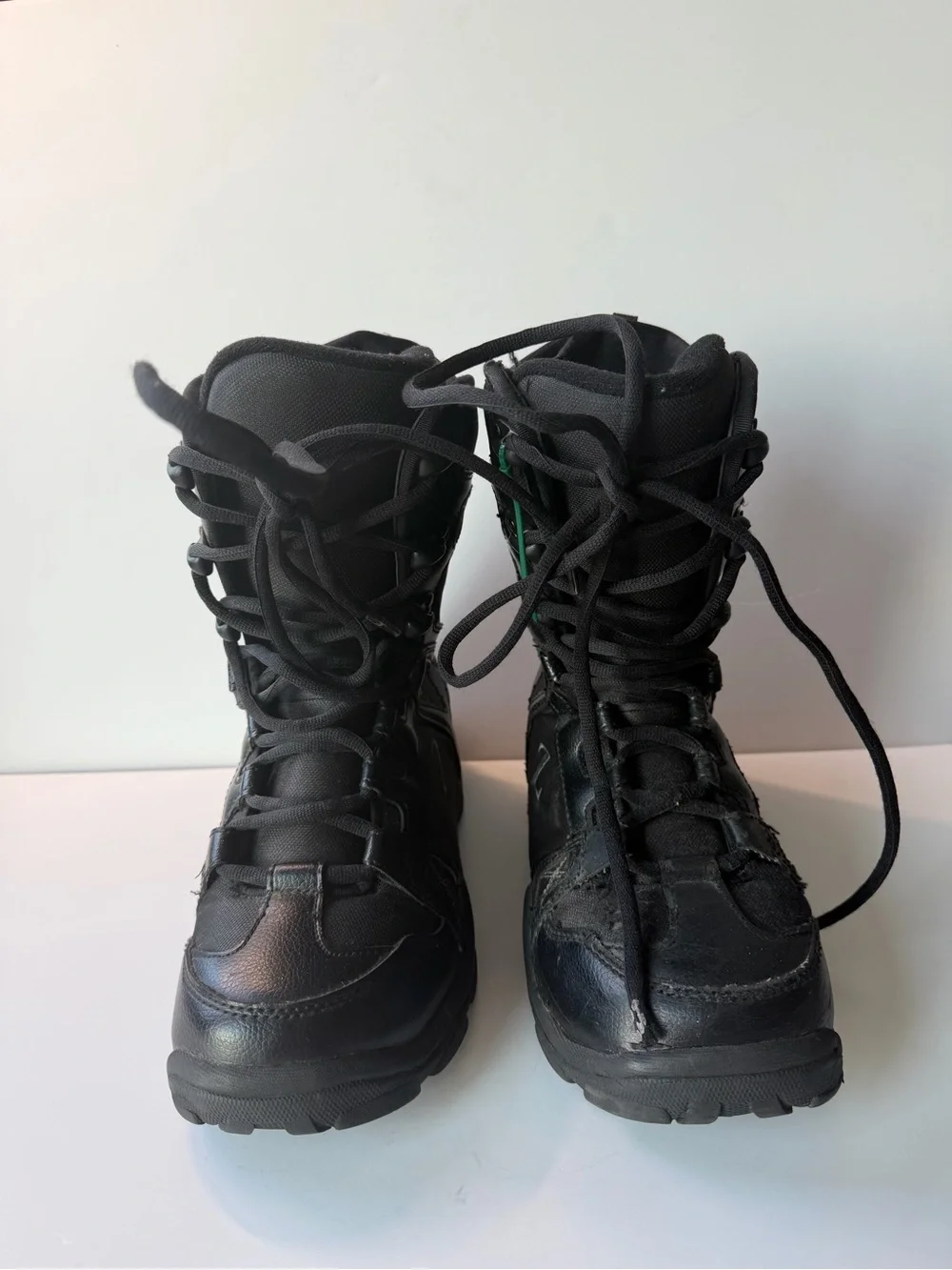 SnowJam Zuma SD Snowboard Boot Sze 9 Men's Black Soft Flex Traditional Lace